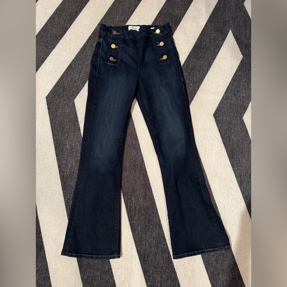 Frame Denim Blue Flare Wide Leg Jeans - Picture 1 of 4